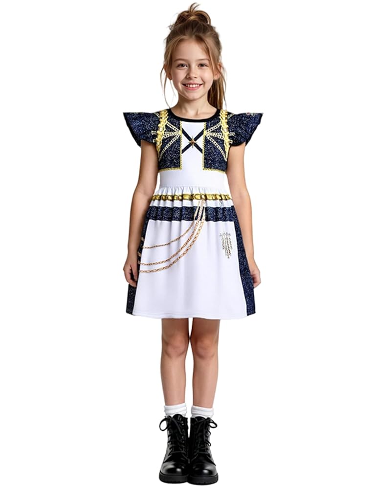Girls Demon Pop Singer Hunters Costume 3-14 Years Stage Dance Idol Cosplay Outfit, Kids Halloween Costumes Review