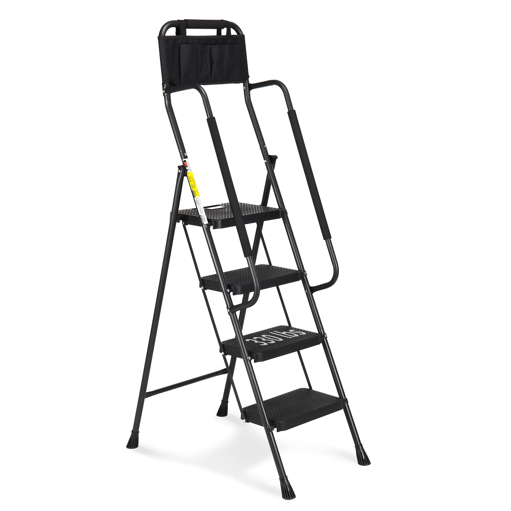 HBTower Step Ladder, Step Stool Foldable for Adults with Wide Anti-Slip Pedal, Lightweight 4 Step Ladders for Home Review